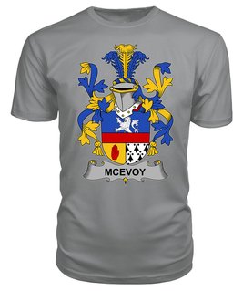 ScotsTee McEvoy or McKelvey Coat Of Arms Family Crest Fighting Irish III T Shirt
