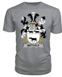 ScotsTee Metcalf or Metcalfe Coat Of Arms Family Crest Fighting Irish III T Shirt
