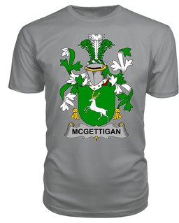 ScotsTee McGettigan or Gethin Coat Of Arms Family Crest Fighting Irish III T Shirt