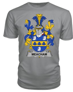 ScotsTee Meacham Coat Of Arms Family Crest Fighting Irish III T Shirt
