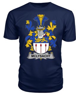 ScotsTee McLysacht or Lysacht Coat Of Arms Family Crest Fighting Irish III T Shirt