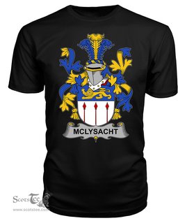 ScotsTee McLysacht or Lysacht Coat Of Arms Family Crest Fighting Irish III T Shirt