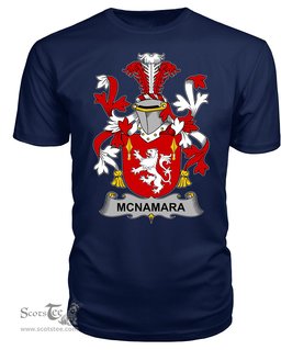 ScotsTee McNamara Coat Of Arms Family Crest Fighting Irish III T Shirt