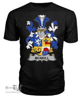 ScotsTee Neill or McNeill Coat Of Arms Family Crest Fighting Irish III T Shirt