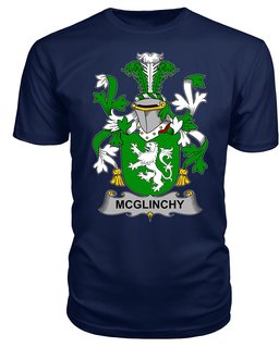 ScotsTee McGlinchy or McGlinchey Coat Of Arms Family Crest Fighting Irish III T Shirt