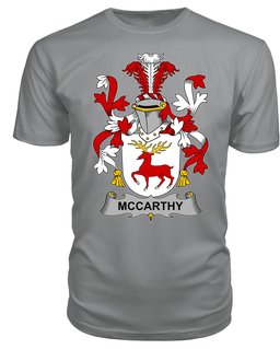 ScotsTee McCarthy Coat Of Arms Family Crest Fighting Irish III T Shirt