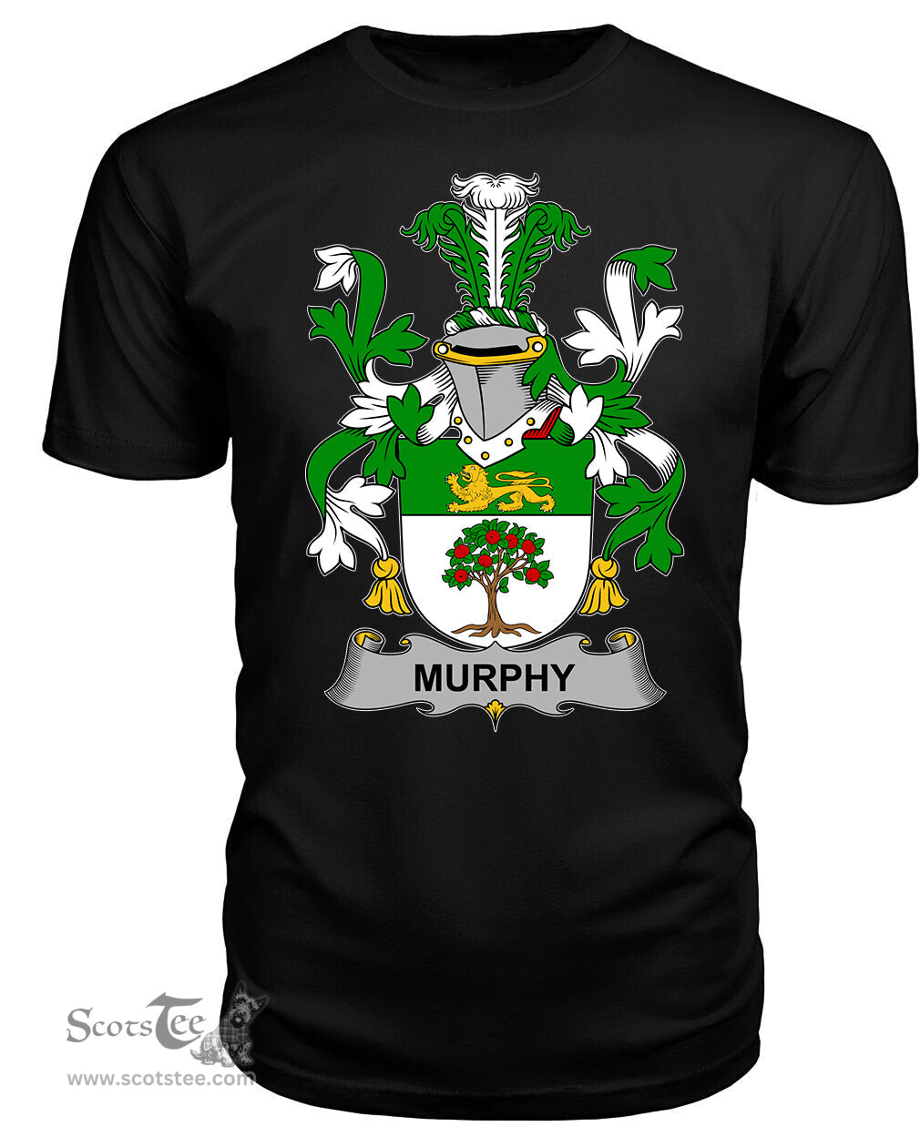 ScotsTee Murphy (Wexford) Coat Of Arms Family Crest Fighting Irish III T Shirt