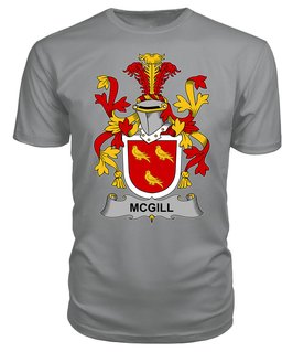 ScotsTee McGill Coat Of Arms Family Crest Fighting Irish III T Shirt