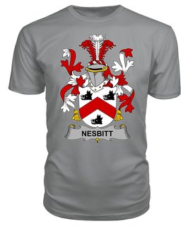 ScotsTee Nesbitt Coat Of Arms Family Crest Fighting Irish III T Shirt