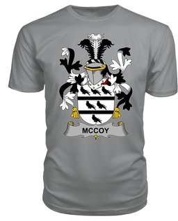 ScotsTee McCoy Coat Of Arms Family Crest Fighting Irish III T Shirt