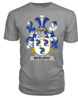 ScotsTee McElroy or Gilroy Coat Of Arms Family Crest Fighting Irish III T Shirt