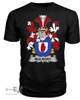 ScotsTee Mulrony or O'Mulroney Coat Of Arms Family Crest Fighting Irish III T Shirt