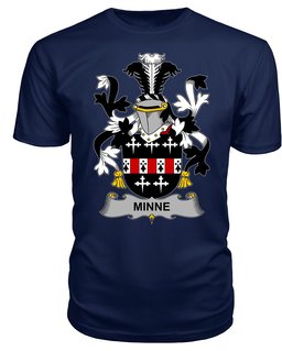ScotsTee Minne Coat Of Arms Family Crest Fighting Irish III T Shirt