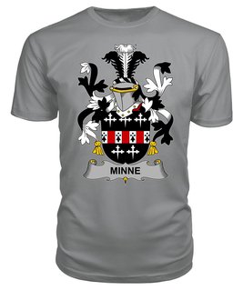 ScotsTee Minne Coat Of Arms Family Crest Fighting Irish III T Shirt