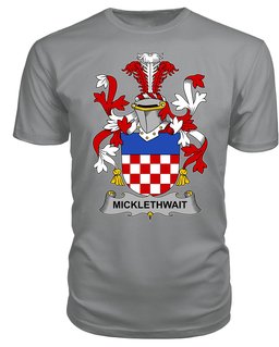 ScotsTee Micklethwait Coat Of Arms Family Crest Fighting Irish III T Shirt