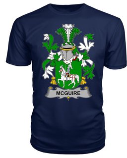 ScotsTee McGuire and Maguire Coat Of Arms Family Crest Fighting Irish III T Shirt
