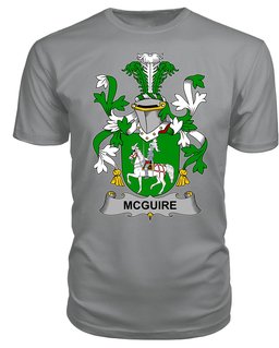 ScotsTee McGuire and Maguire Coat Of Arms Family Crest Fighting Irish III T Shirt