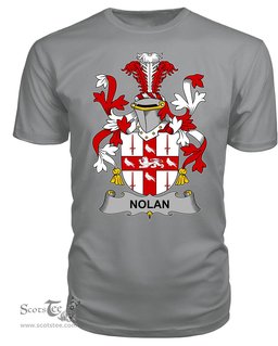 ScotsTee Nolan or O'Nowlan Coat Of Arms Family Crest Fighting Irish III T Shirt