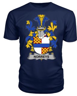 ScotsTee Norreys Coat Of Arms Family Crest Fighting Irish III T Shirt