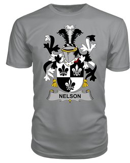 ScotsTee Nelson or Nealson Coat Of Arms Family Crest Fighting Irish III T Shirt
