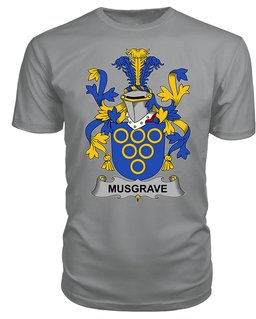 ScotsTee Musgrave Coat Of Arms Family Crest Fighting Irish III T Shirt