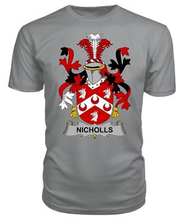 ScotsTee Nicholls or Nichols Coat Of Arms Family Crest Fighting Irish III T Shirt