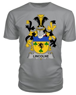 ScotsTee Lincolne Coat Of Arms Family Crest Fighting Irish III T Shirt