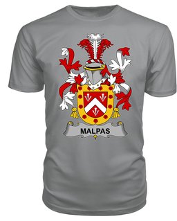 ScotsTee Malpas Coat Of Arms Family Crest Fighting Irish III T Shirt