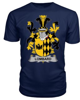 ScotsTee Lombard Coat Of Arms Family Crest Fighting Irish III T Shirt