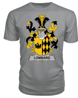 ScotsTee Lombard Coat Of Arms Family Crest Fighting Irish III T Shirt