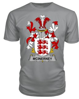 ScotsTee McInerney Coat Of Arms Family Crest Fighting Irish III T Shirt