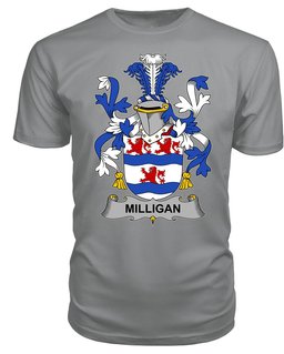 ScotsTee Milligan Coat Of Arms Family Crest Fighting Irish III T Shirt