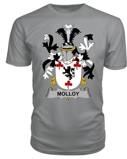 ScotsTee Molloy or O'Mulloy Coat Of Arms Family Crest Fighting Irish III T Shirt