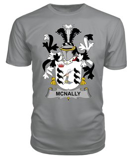 ScotsTee McNally Coat Of Arms Family Crest Fighting Irish III T Shirt