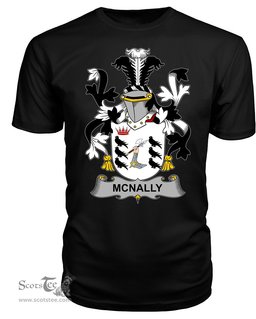 ScotsTee McNally Coat Of Arms Family Crest Fighting Irish III T Shirt