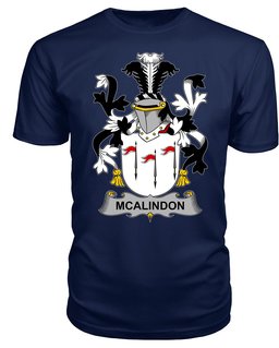 ScotsTee McAlindon or McAlindem Coat Of Arms Family Crest Fighting Irish III T Shirt