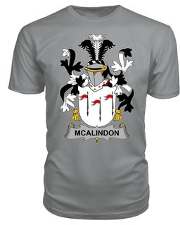 ScotsTee McAlindon or McAlindem Coat Of Arms Family Crest Fighting Irish III T Shirt
