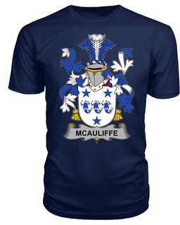 ScotsTee McAuliffe Coat Of Arms Family Crest Fighting Irish III T Shirt