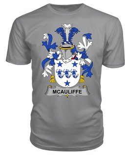 ScotsTee McAuliffe Coat Of Arms Family Crest Fighting Irish III T Shirt