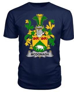 ScotsTee McDonagh or McDonogh Coat Of Arms Family Crest Fighting Irish III T Shirt