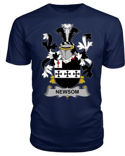 ScotsTee Newsom or Newsam Coat Of Arms Family Crest Fighting Irish III T Shirt