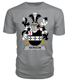 ScotsTee Newsom or Newsam Coat Of Arms Family Crest Fighting Irish III T Shirt