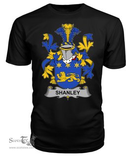 ScotsTee Shanley or McShanly Coat Of Arms Family Crest Fighting Irish III T Shirt