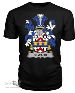 ScotsTee Seward Coat Of Arms Family Crest Fighting Irish III T Shirt