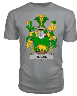 ScotsTee Rogan or O'Rogan Coat Of Arms Family Crest Fighting Irish III T Shirt