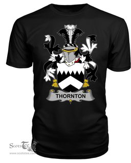 ScotsTee Thornton Coat Of Arms Family Crest Fighting Irish III T Shirt