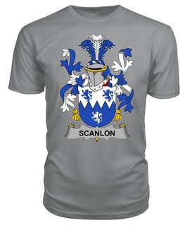 ScotsTee Scanlon or O'Scanlan Coat Of Arms Family Crest Fighting Irish III T Shirt