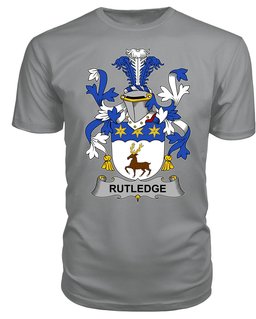 ScotsTee Rutledge Coat Of Arms Family Crest Fighting Irish III T Shirt