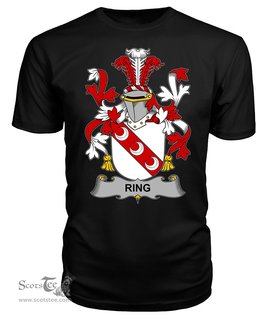 ScotsTee Ring or O'Ring Coat Of Arms Family Crest Fighting Irish III T Shirt