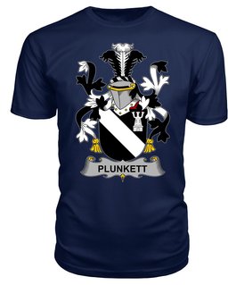 ScotsTee Plunkett Coat Of Arms Family Crest Fighting Irish III T Shirt
